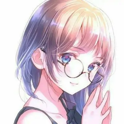 Q版动漫人物头像 便当店老板娘